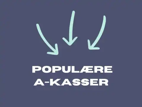 Se hvem der lige nu er de mest populære A-kasser, når danskerne vælger A-kasse.