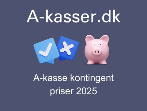 Pris for A-kasse medlemskab. Sammenlign A-kasse kontingent for 22 A-kasser og find den billigste.